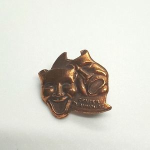 Smile Now Cry Later Center Playhouse Pin Vintage